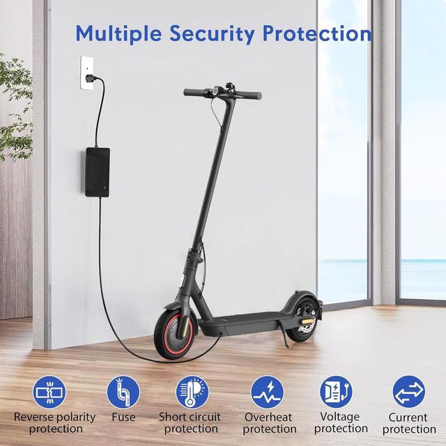 Cargador 54.6V 2A 48V Universal 6 Conectores