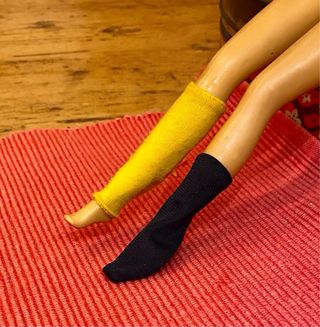 Calze Barbie e Ken spaiate