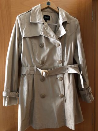 Gabardina Beige Talla XL