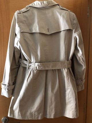 Gabardina Beige Talla XL