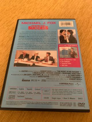 DVD Secreto de mi Éxito firmado por Helen Slater