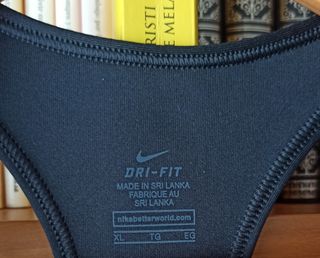 Sujetador deportivo Nike Dri-Fit Negro