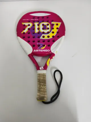 Pala de pádel Artengo 7107 y funda Dunlop