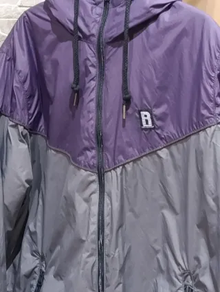 Chaqueta bomber reversible fina