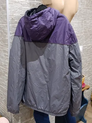 Chaqueta bomber reversible fina