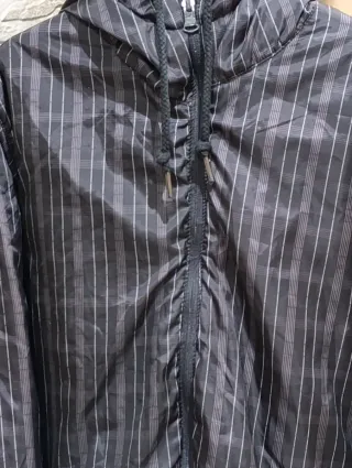 Chaqueta bomber reversible fina