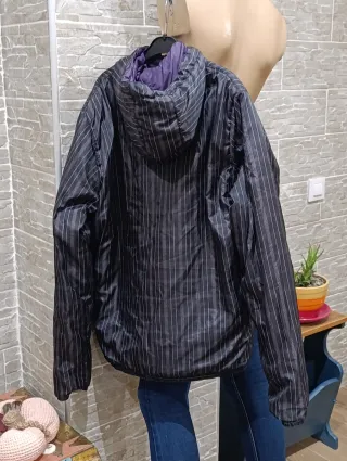 Chaqueta bomber reversible fina