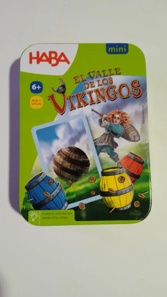 Juego de cartas HABA El Valle de los Vikingos Mini