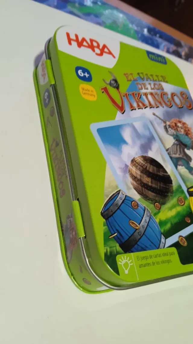 Juego de cartas HABA El Valle de los Vikingos Mini