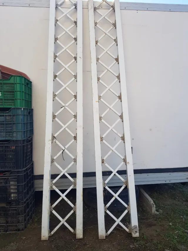 2 Barandillas Aluminio Blancas