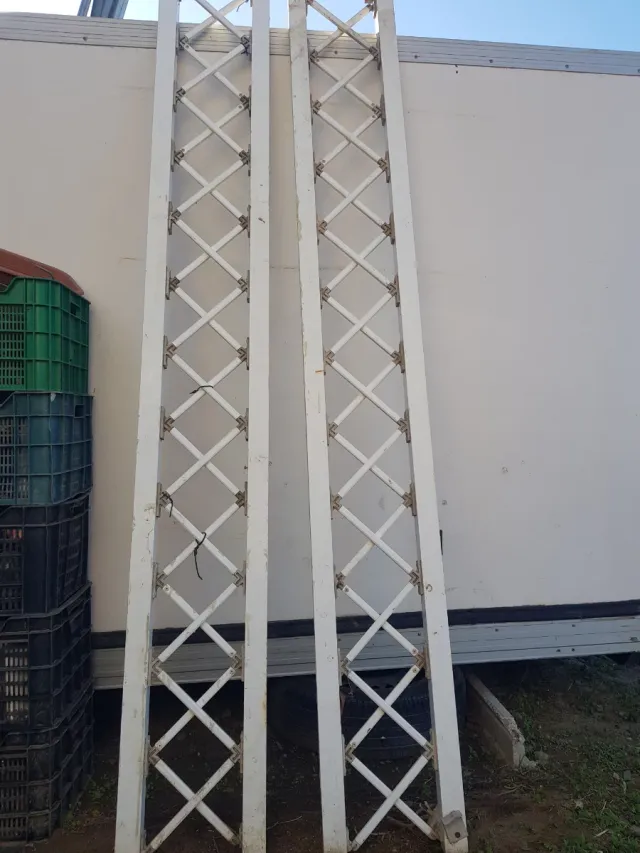 2 Barandillas Aluminio Blancas