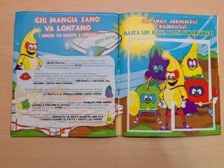 Libro / album figurine Fruvees