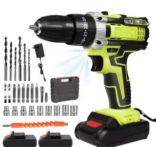 Taladro Inalámbrico con Accesorios