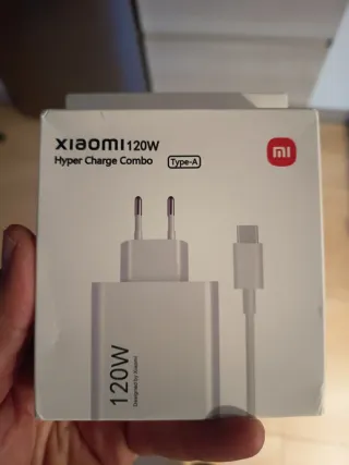Cargador Xiaomi 120W  nuevo.