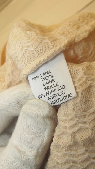 Clorinda Maglione Donna Crema XL Made In Italy