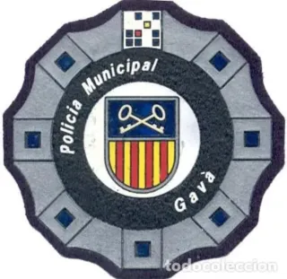 Parche Policía Municipal Gavá Pecho