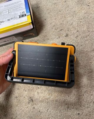 Panel Solar Portátil Naranja