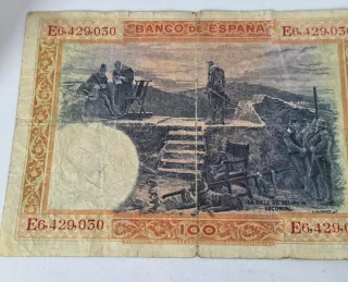 Billete 100 Pesetas Banco de España 1925