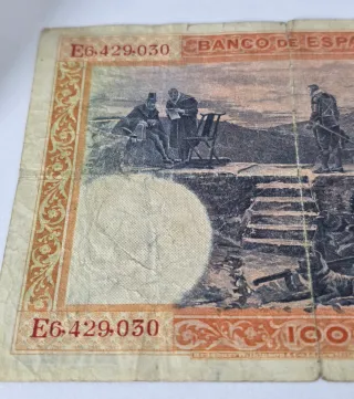 Billete 100 Pesetas Banco de España 1925