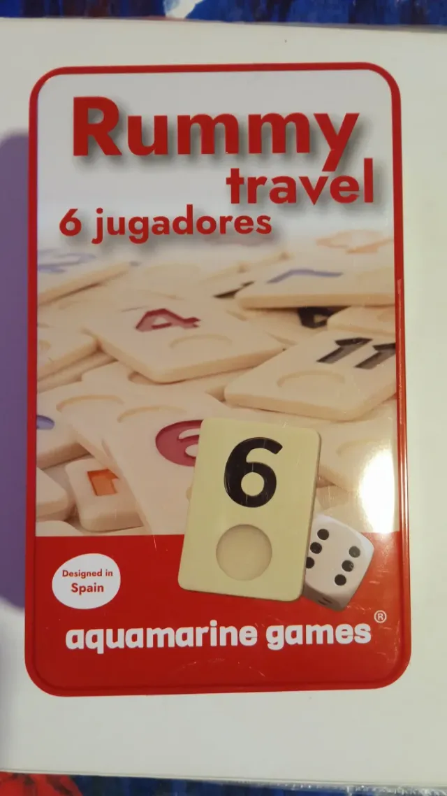 Juego Rummy Travel 6 jugadores