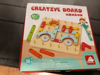 Tabla creativa de construcción