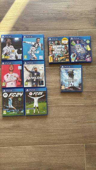 Juegos PS4: FIFA, GTA V, Just Dance, Battlefront