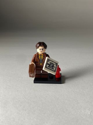 Dwight Schrute - Figurine Type Lego The Office