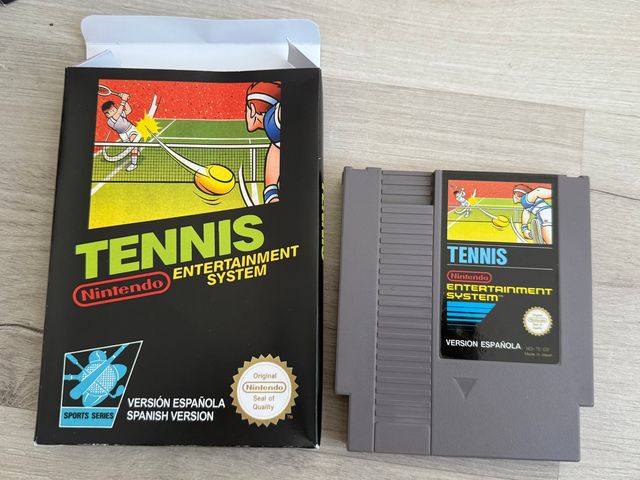Cartucho Tennis - Nintendo NES - Española