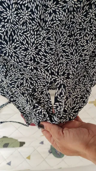 Vestido Verano Azul Estampado