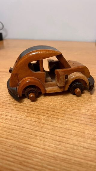 Modellino Auto Volkswagen Legno