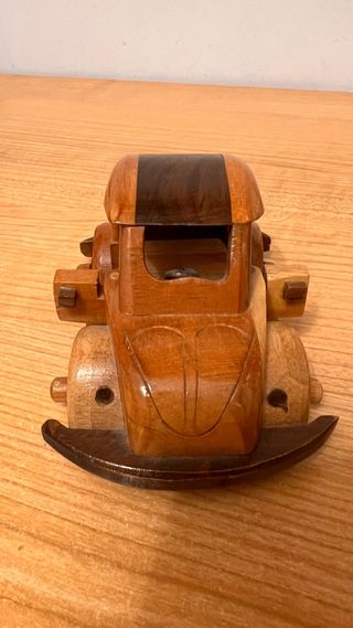 Modellino Auto Volkswagen Legno