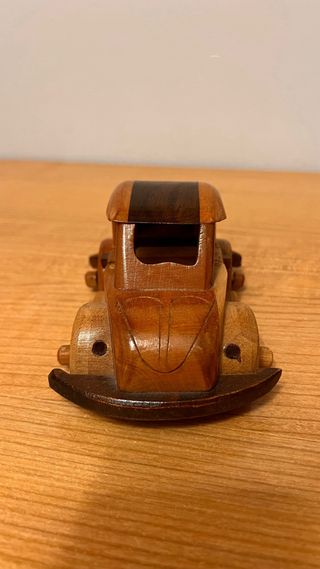 Modellino Auto Volkswagen Legno