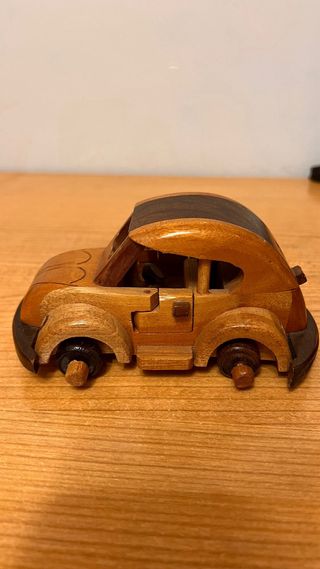 Modellino Auto Volkswagen Legno