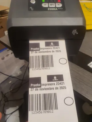 Impresora Zebra ZD421 203 dpi