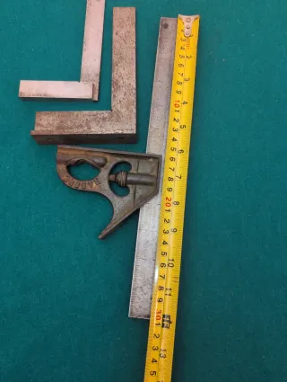 Lote escuadras precisión y combinada