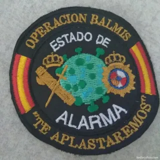 Parche Operación Balmis COVID