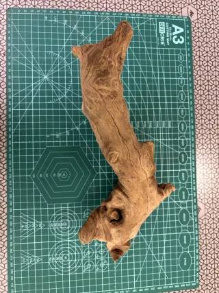 Tronco decorativo para acuario