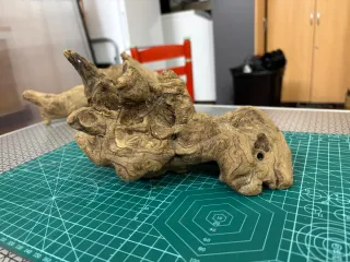 Tronco decorativo para acuario