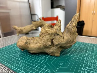 Tronco decorativo para acuario