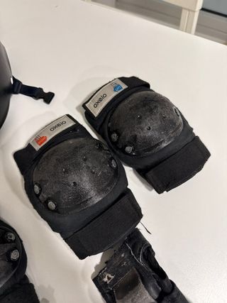 Casco y protecciones patinaje, scooter y patinete