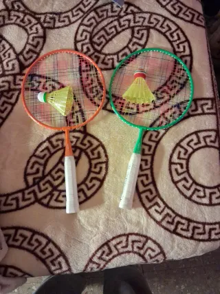 Set Raquetas Bádminton Niños