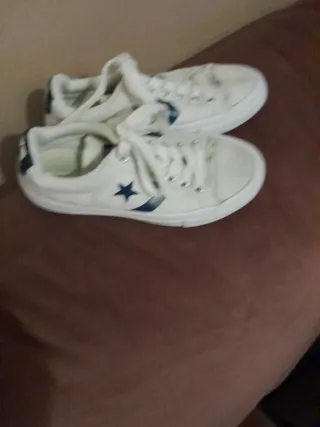 Deportivas blancas niño/niña talla 29