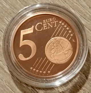 5 Centesimi 2011 PROOF