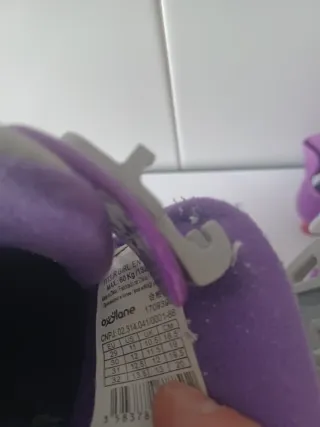 Patines en línea K2 morados y blancos