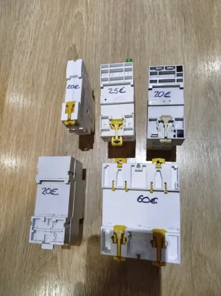 Interruptores automáticos Schneider diferencial