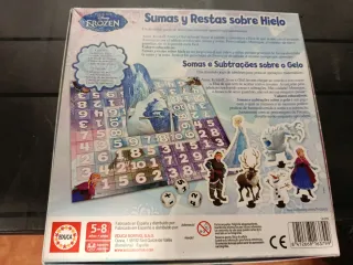 Juego Matemático Frozen Sumas y Restas
