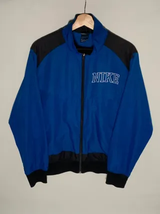 Chaqueta Nike vintage, cortavientos retro Y2K azul