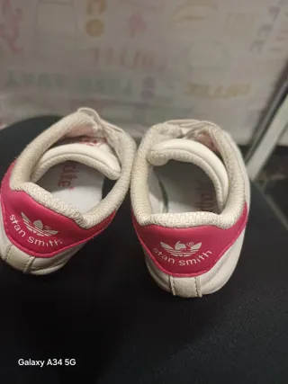 Scarpe bimba Adidas Stan Smith nr. 18