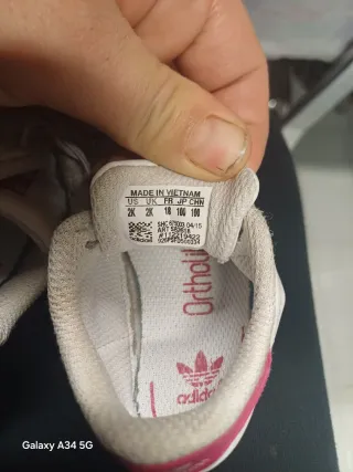 Scarpe bimba Adidas Stan Smith nr. 18