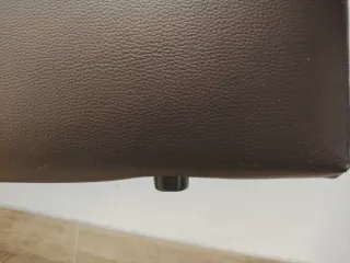 Cabecero Cama 150 Piel Sintética Marrón